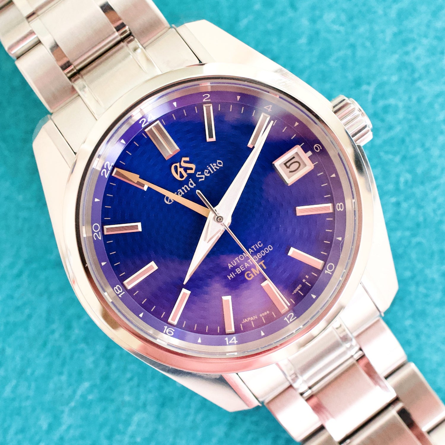 Grand Seiko Heritage Collection SBGJ261 40MM Blue Peacock Limited Edition Under Factory Warranty Box Papers 2022