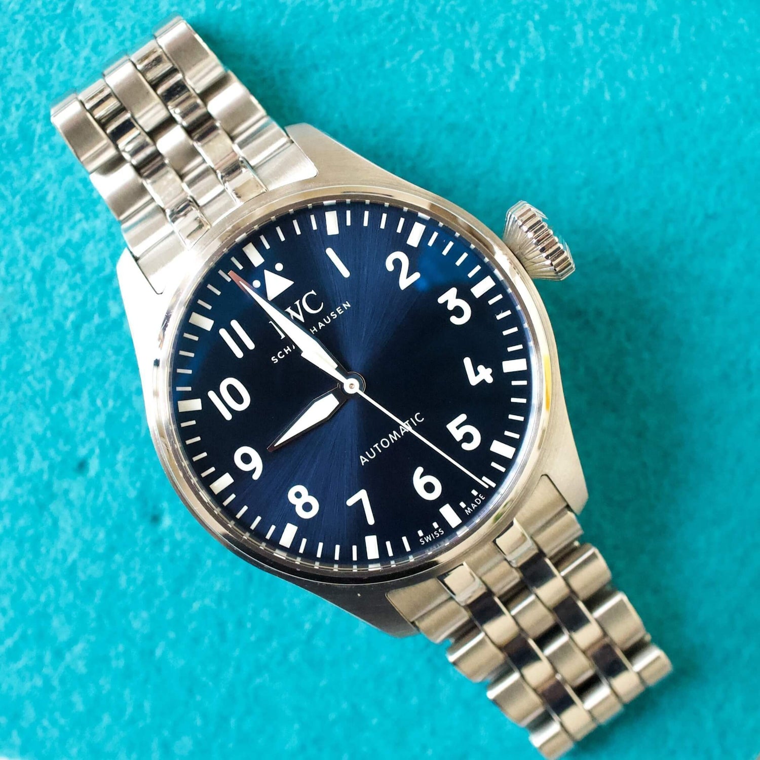 IWC Big Pilot IW329304 2022 43MM Automatic Factory Box Paper Under IWC Warranty - WearingTime Luxury Watches