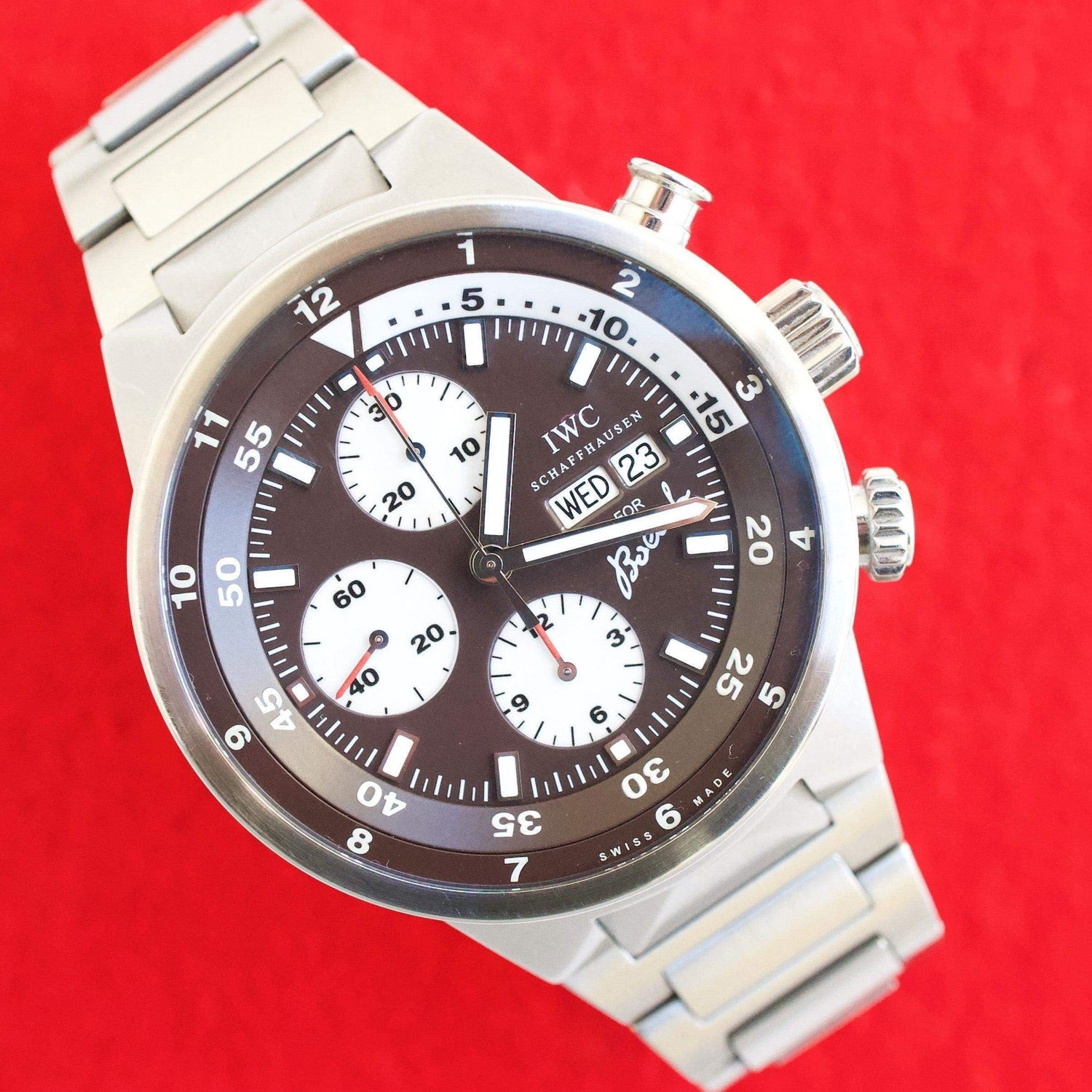 SOLDOUT: IWC Aquatimer Chronograph IW378204 44MM Boesch Limited to 300 Pieces with Factory Box