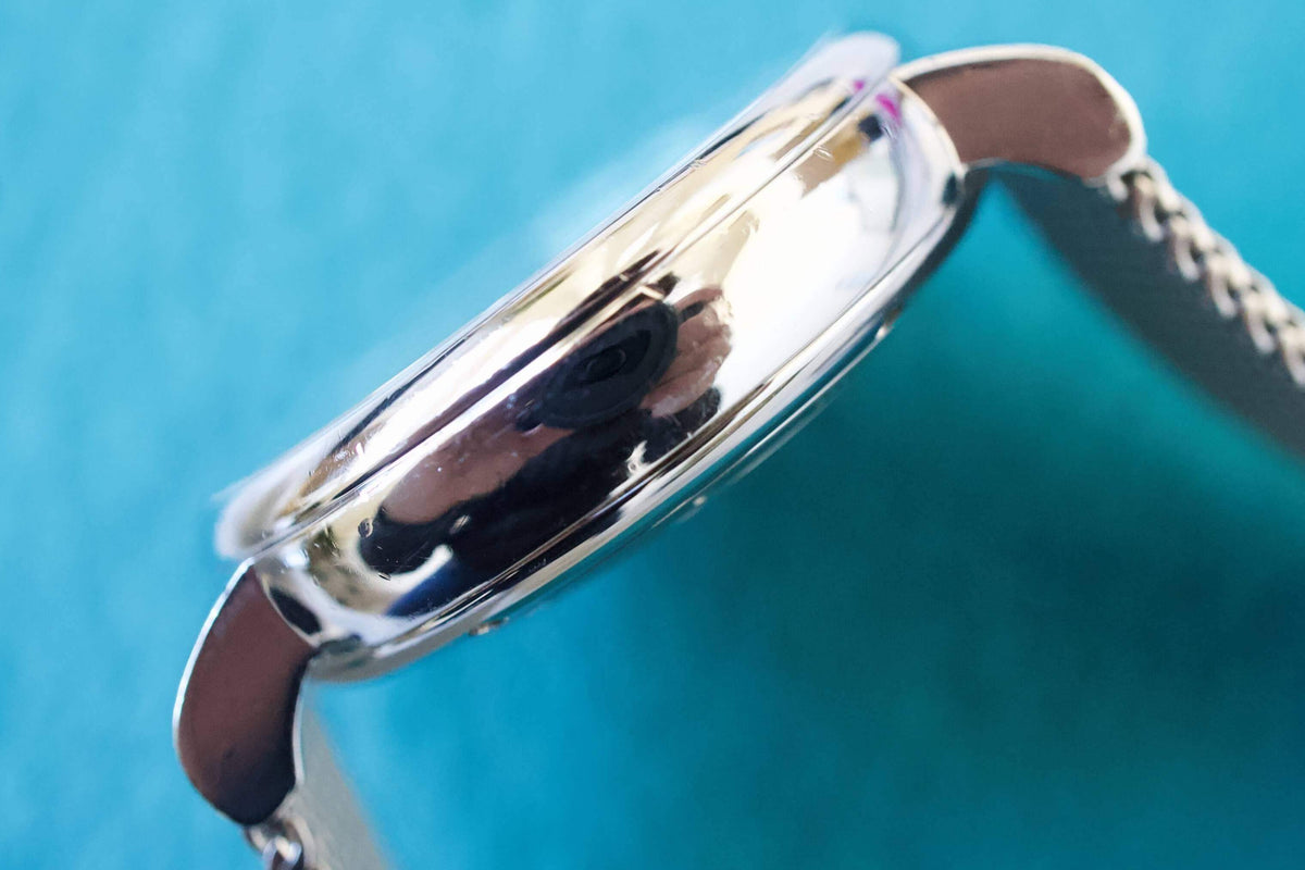 IWC Portofino Chronograph IW391027 42MM Day Date Chronograph Silver Steel Box Automatic Comes w/Service Papers - WearingTime Luxury Watches