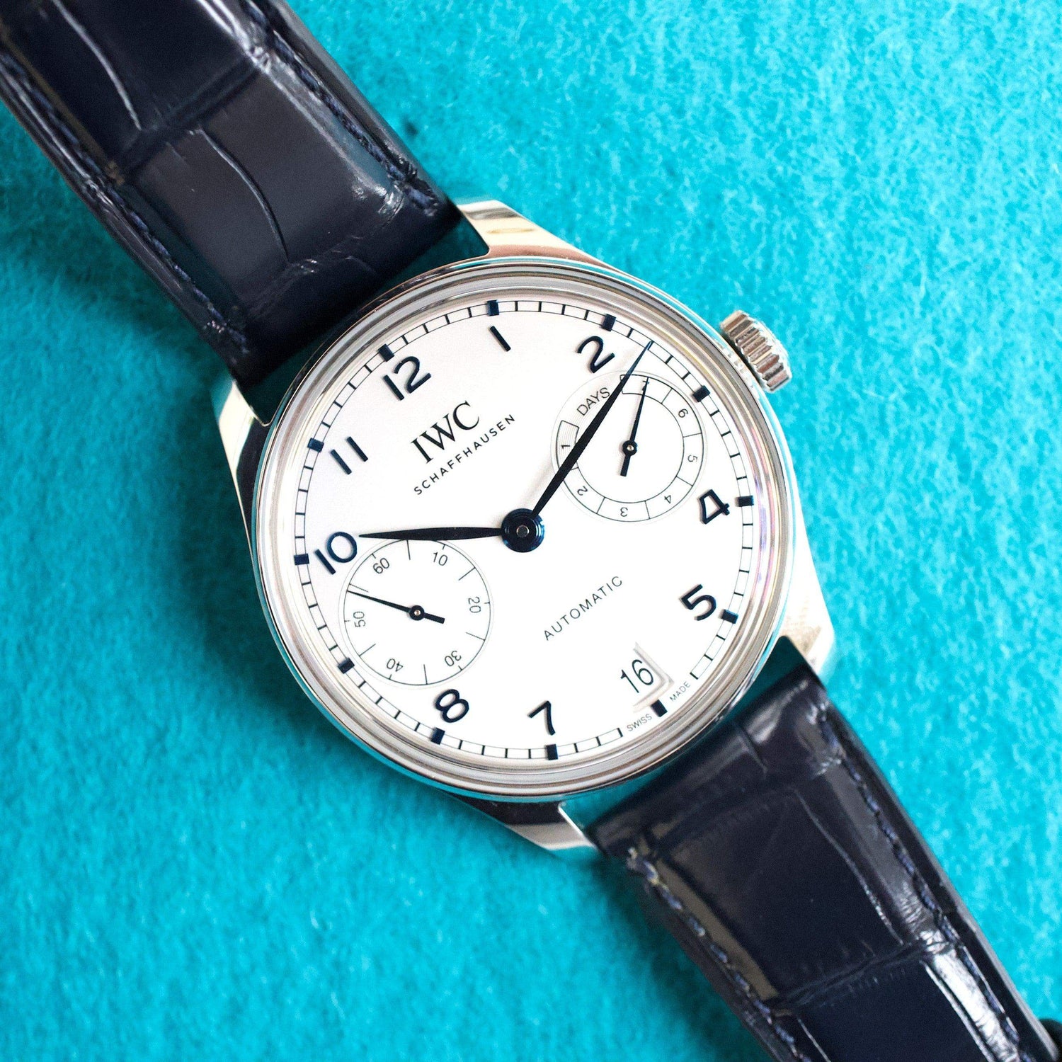 SOLDOUT: IWC Portuguese Automatic IW501702 42MM 2024 Factory Warranty Box Papers New Model