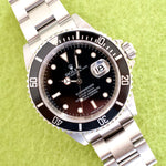 Rolex Submariner 16610 40MM Automatic Rehaut No Holes Serviced Complete Box Papers 2007