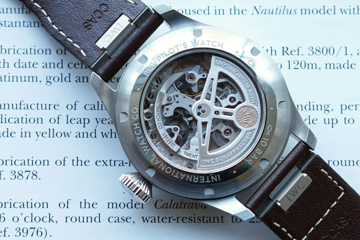 SOLD OUT: IWC Big Pilots Watch 43MM IW329301 2021 Paperwork and Box - WearingTime Luxury Watches