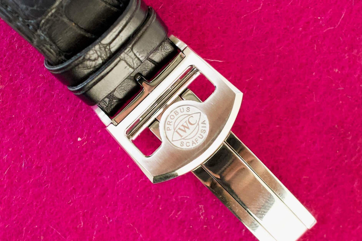 SOLD OUT: IWC Portuguese 7 Day Reserve IW500705 Portugieser 42mm Box Papers 2018 - WearingTime Luxury Watches