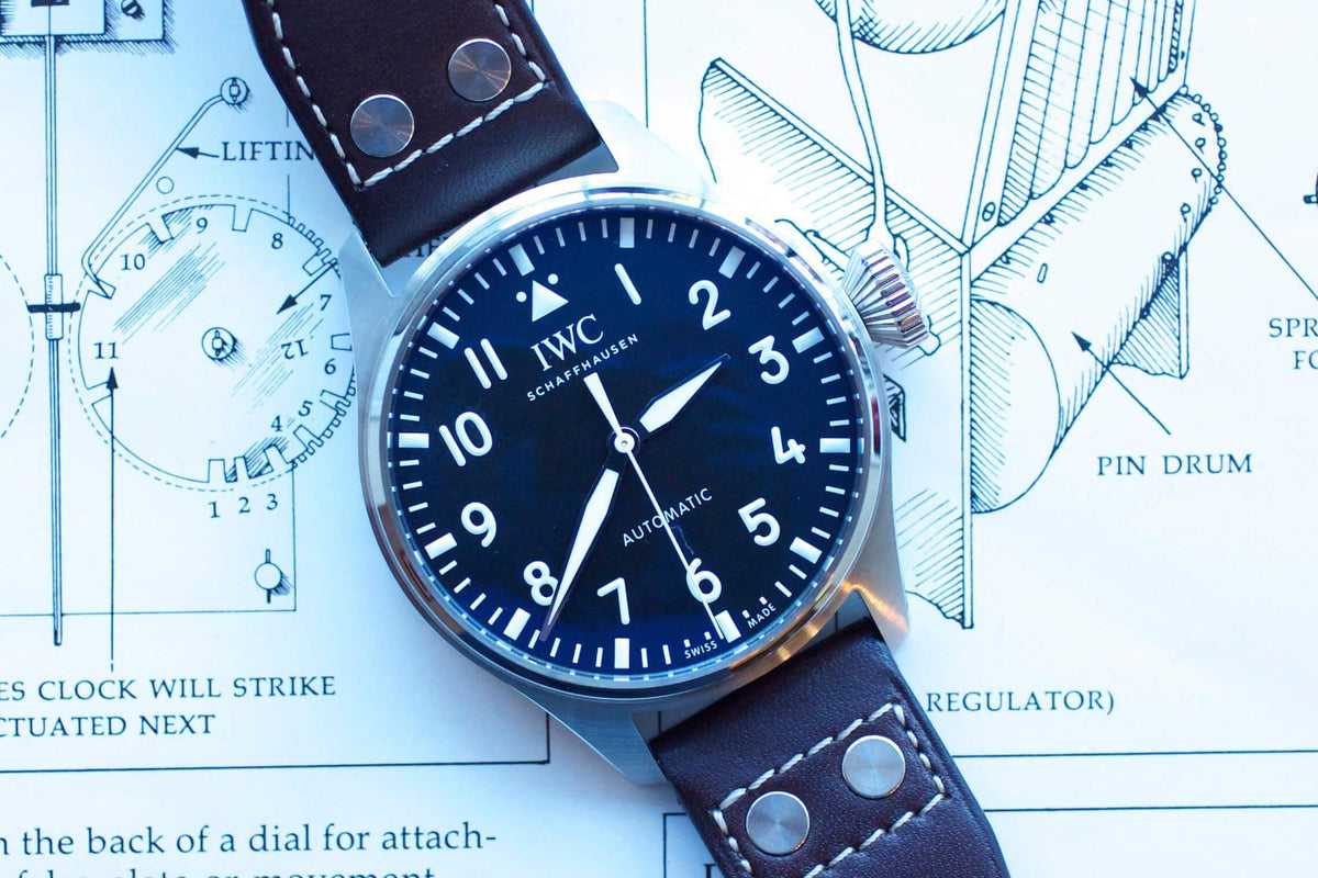 SOLDOUT: IWC Big Pilot's Watch 43 MM IW329301 Box and Papers 2021 - WearingTime Luxury Watches