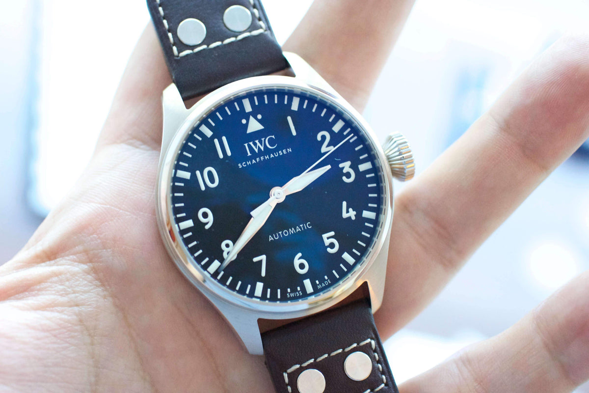 SOLDOUT: IWC Big Pilot's Watch 43 MM IW329301 Box and Papers 2021 - WearingTime Luxury Watches