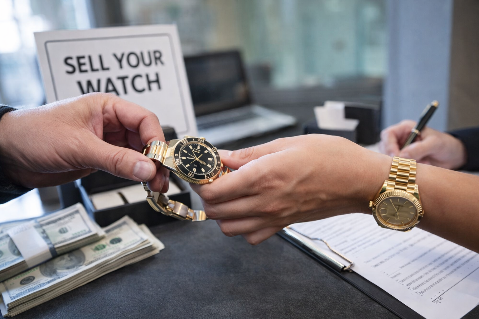 How Selling Your Watch to Us Works (And What to Expect)