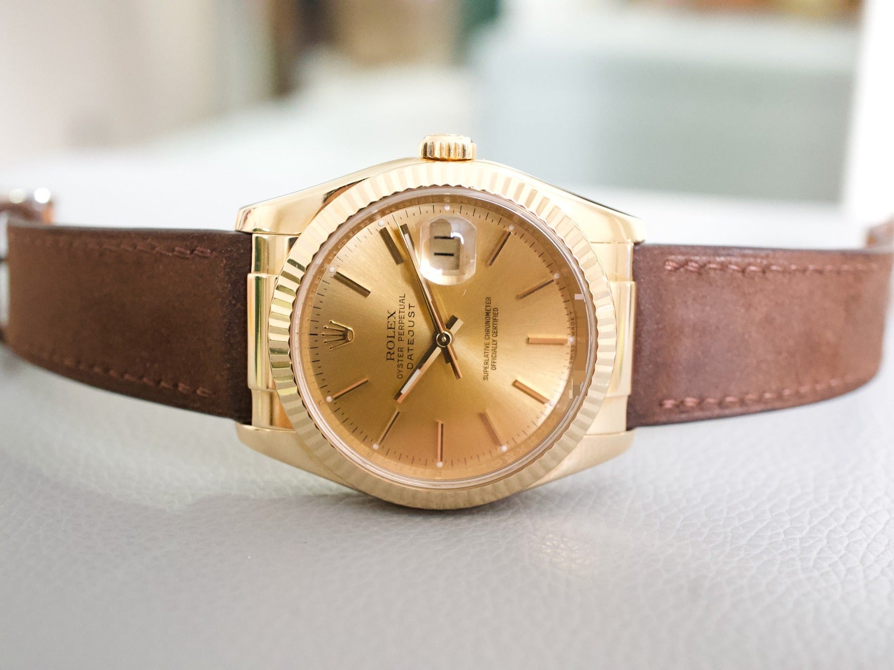 The Rolex Datejust 36 116138: A Solid Gold Chapter Rolex Closed