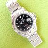 SOLDOUT: Rolex Explorer ii 16570 GMT 1995 40MM Black Dial SERVICED Travel Box and Service Papers