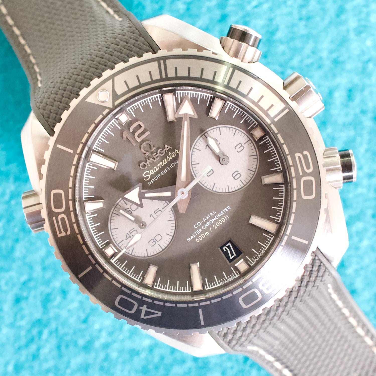 Omega Seamaster Planet Ocean 215.32.46.51.01.004 Chronograph 600M 45.5MM Automatic New Box Papers 2024