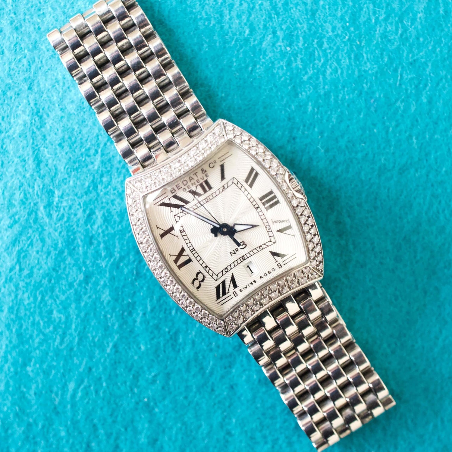 Bedat & Co 314 Nº3 Factory Diamond Bezel Bedat Box AUTOMATIC - WearingTime Luxury Watches