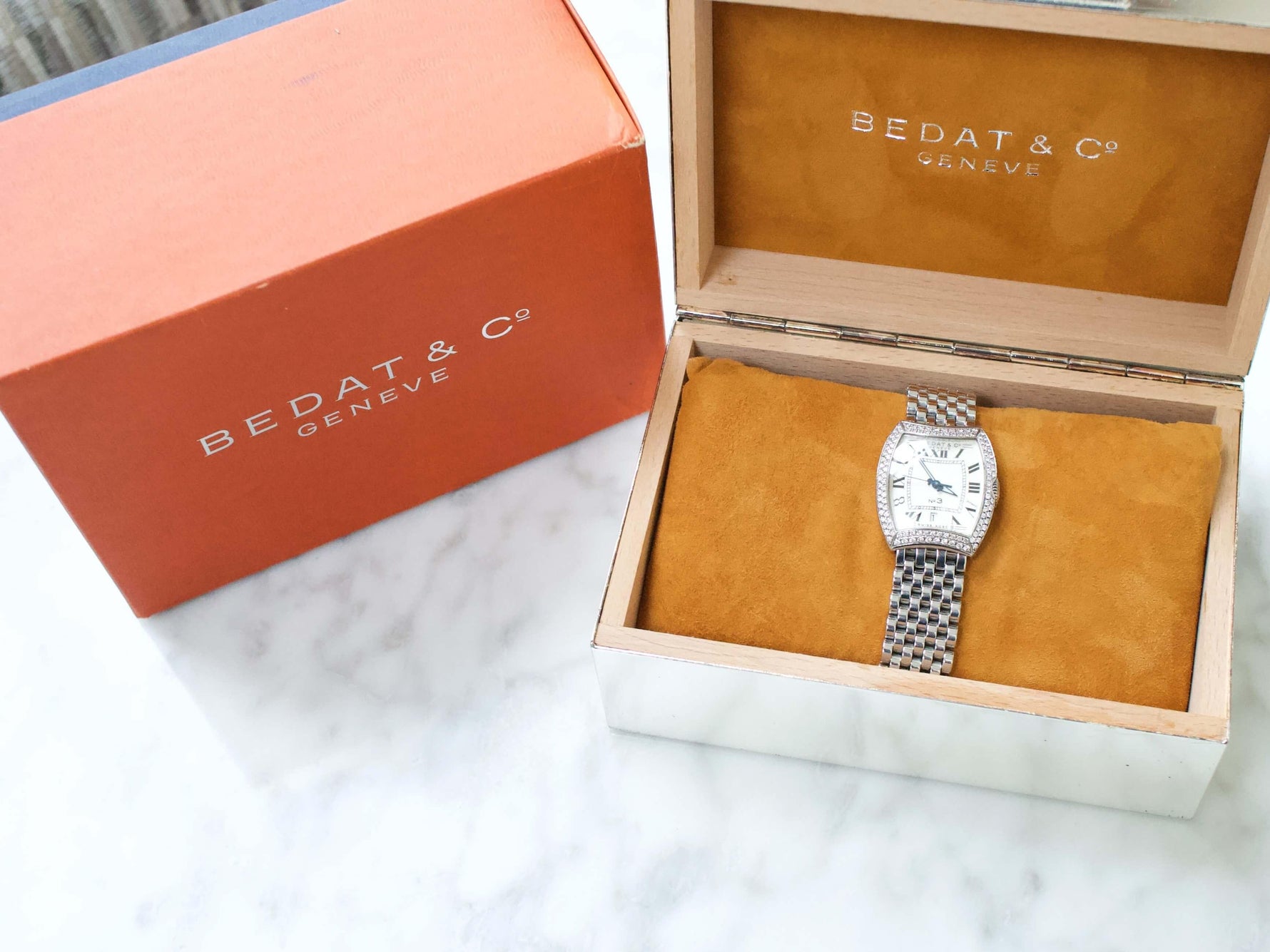 Bedat & Co 314 Nº3 Factory Diamond Bezel Bedat Box AUTOMATIC - WearingTime Luxury Watches