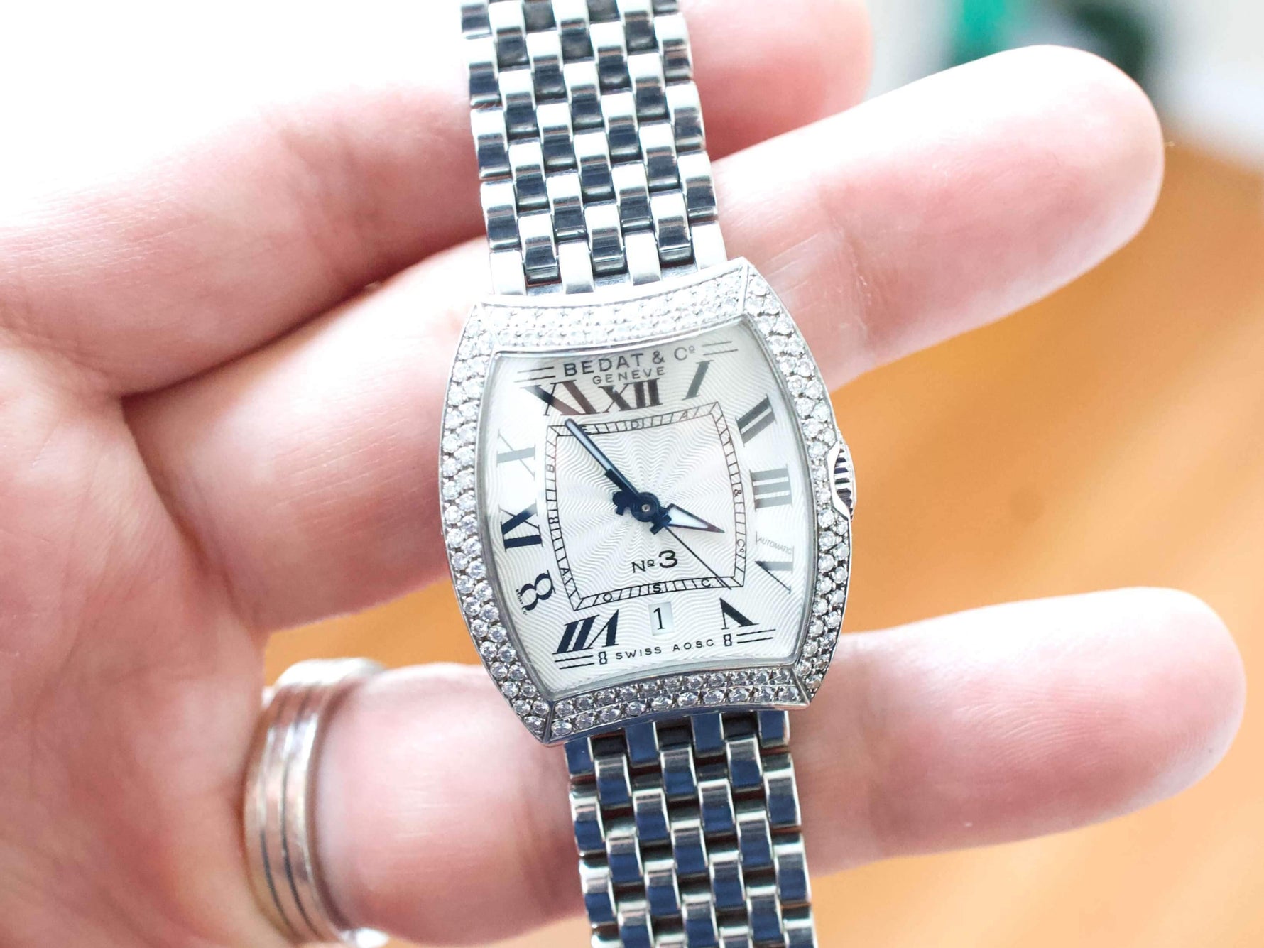 Bedat & Co 314 Nº3 Factory Diamond Bezel Bedat Box AUTOMATIC - WearingTime Luxury Watches