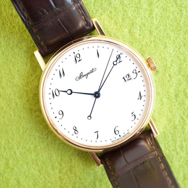 SOLDOUT: Breguet Classique 5177BR299V6 Rose Gold White Enamel Dial 38MM 2022 Box and Papers