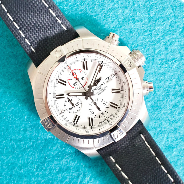 SOLDOUT: Breitling Super Avenger A13375 Chronograph 48MM Super Avenger 48 Automatic Limited Edition Box Papers 2021