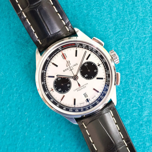 SOLDOUT: Breitling Premier B01 AB0118221G1P2 Chronograph 42MM Automatic FACTORY WARRANTY till 2026 Box and Papers