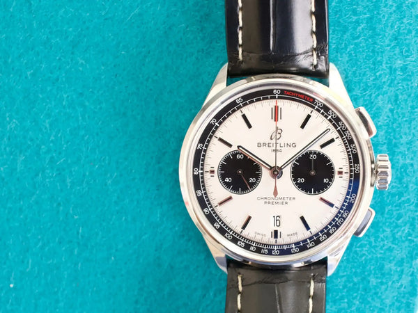 SOLDOUT: Breitling Premier B01 AB0118221G1P2 Chronograph 42MM Automatic FACTORY WARRANTY till 2026 Box and Papers