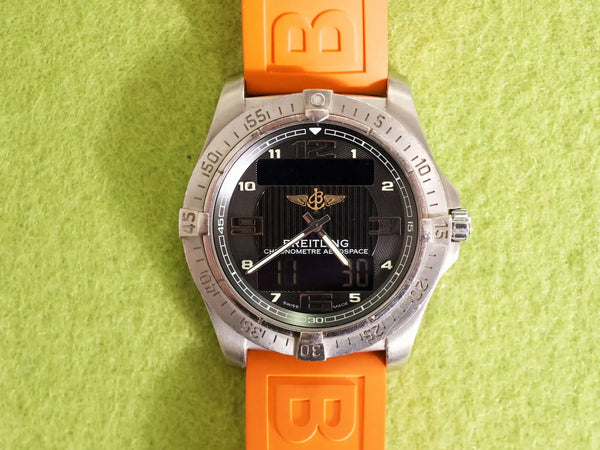 SOLDOUT: Breitling Aerospace Avantage E79362 42MM Quartz Titanium Box 2013