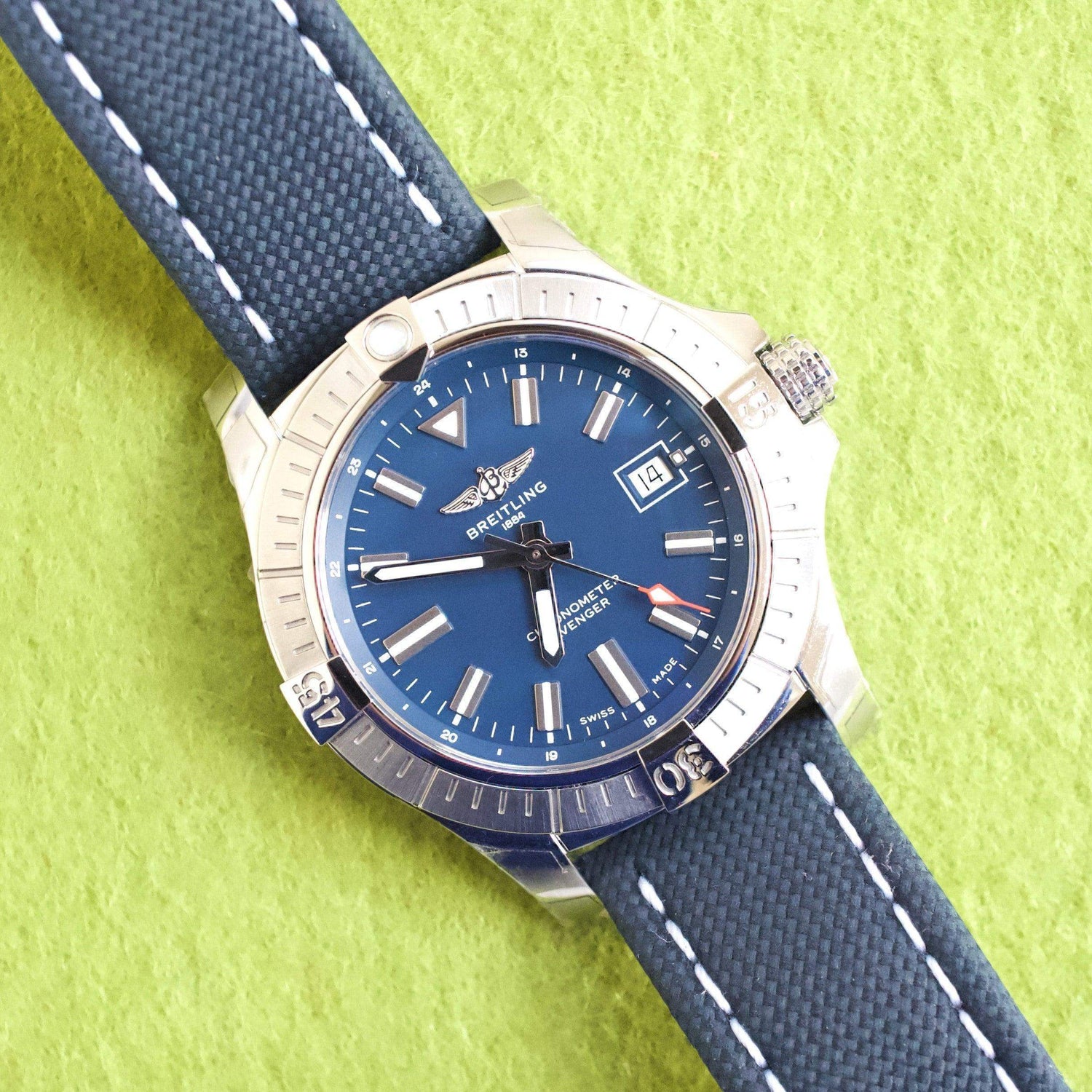 SOLDOUT: Breitling Avenger A17318101C1X2 43MM Automatic Blue Dial Box and Papers Brand New Warranty 2026
