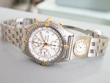 SOLDOUT: Breitling Chronomat 81950 Chronograph Automatic 40MM 18k Gold and Steel Duo Watch Box