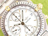 SOLDOUT: Breitling Chronomat 81950 Chronograph Automatic 40MM 18k Gold and Steel Duo Watch Box