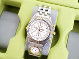 SOLDOUT: Breitling Chronomat 81950 Chronograph Automatic 40MM 18k Gold and Steel Duo Watch Box