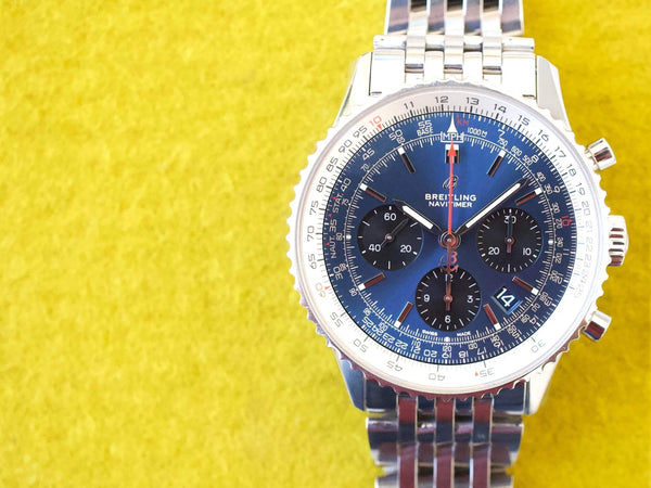 SOLDOUT: Breitling Navitimer Chronograph B01 AB0121211C1A1 43MM Box Manuals and Chronometer Certificate