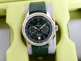 SOLDOUT: Breitling Premier B01 Chronograph AB0145 42MM Green Dial Green Strap Factory Warranty Box Papers 2024