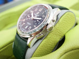 SOLDOUT: Breitling Premier B01 Chronograph AB0145 42MM Green Dial Green Strap Factory Warranty Box Papers 2024