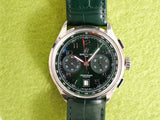 SOLDOUT: Breitling Premier B01 Chronograph AB0145 42MM Green Dial Green Strap Factory Warranty Box Papers 2024