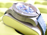 SOLDOUT: Breitling Super Avenger V13375 48MM Chronograph Night Mission Titanium Blue Dial Automatic Box Papers 2025