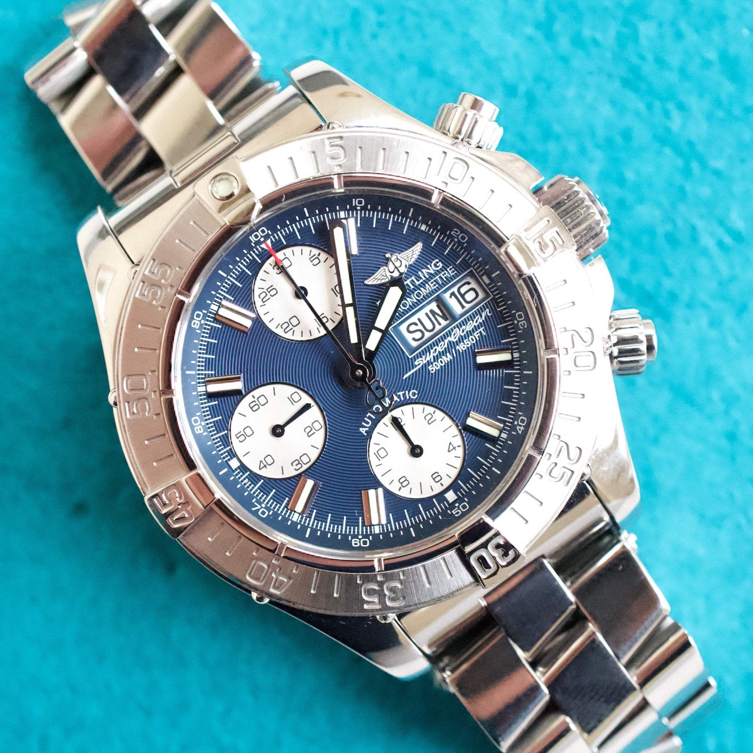 Breitling Superocean Chronograph II A13340 42MM FULLY SERVICED 1 Year Warranty