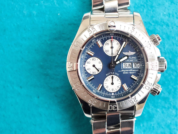 SOLDOUT: Breitling Superocean Chronograph II A13340 42MM FULLY SERVICED 1 Year Warranty
