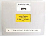 SOLDOUT: Breitling Superocean Chronograph II A13341C3/BD19 Steelfish Black Dial Automatic 44MM Box and Papers