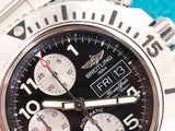 SOLDOUT: Breitling Superocean Chronograph II A13341C3/BD19 Steelfish Black Dial Automatic 44MM Box and Papers