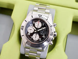 SOLDOUT: Breitling Superocean Chronograph II A13341C3/BD19 Steelfish Black Dial Automatic 44MM Box and Papers
