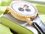 Breitling Navitimer 1 B01 Chronograph RB0137 46MM 18K Rose Gold Silver Dial New Box Papers 2024