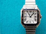 SOLDOUT: Cartier Santos WSSA0029 2022  Medium Mens Automatic Box Papers Warranty