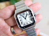 SOLDOUT: Cartier Santos WSSA0029 2022  Medium Mens Automatic Box Papers Warranty