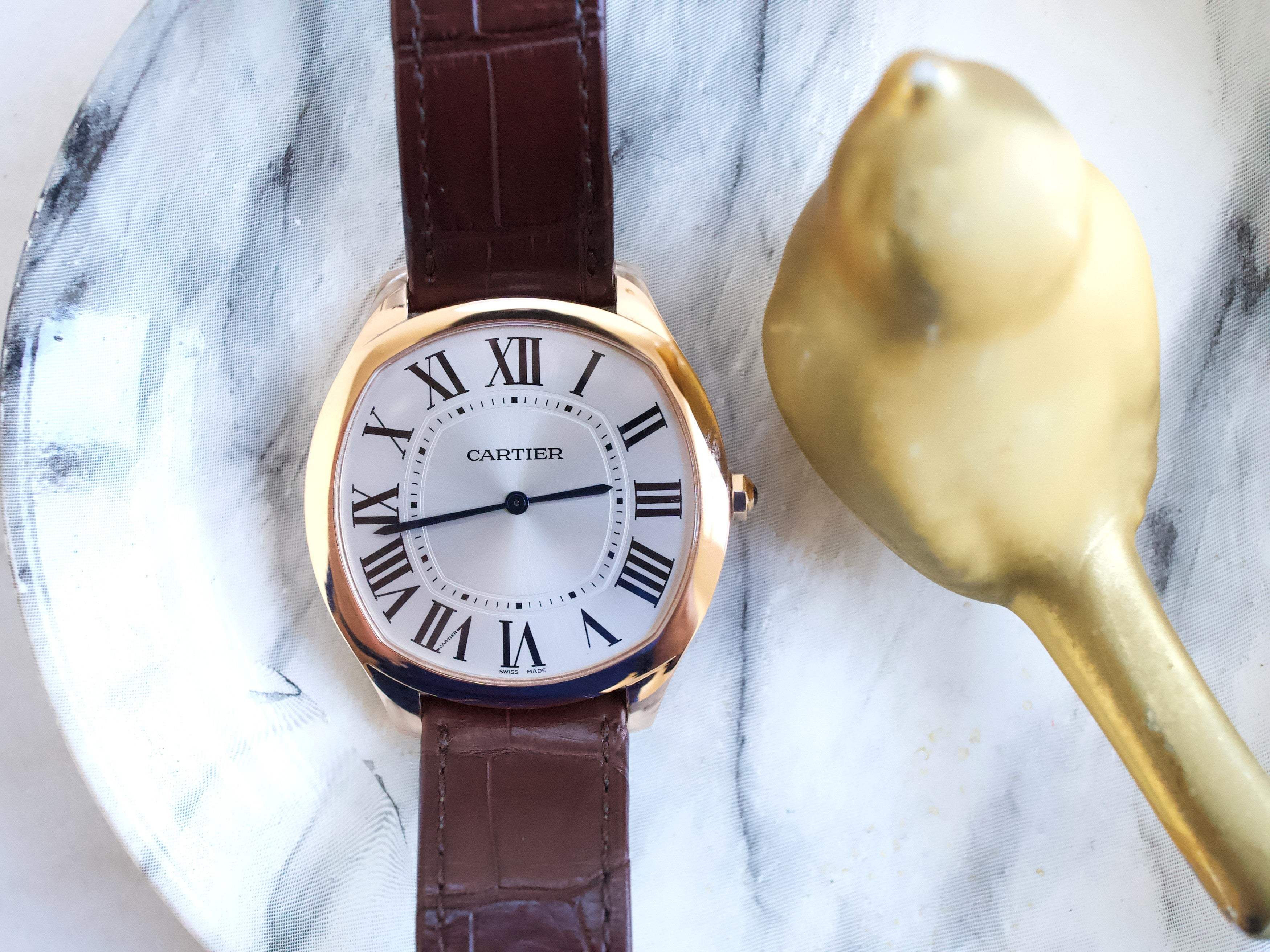 SOLDOUT: Cartier Drive de Cartier WGNM0006 Extra Flat Rose Gold