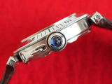 SOLDOUT: Cartier Pasha C W31015M7 35MM White Dial Automatic Box and Service Papers