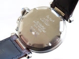 SOLDOUT: Cartier Pasha C W31015M7 35MM White Dial Automatic Box and Service Papers