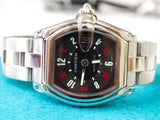 SOLDOUT: Cartier Roadster W62002V3 38x30MM  Vegas Roulette Dial Automatic w/ Factory Cartier Box