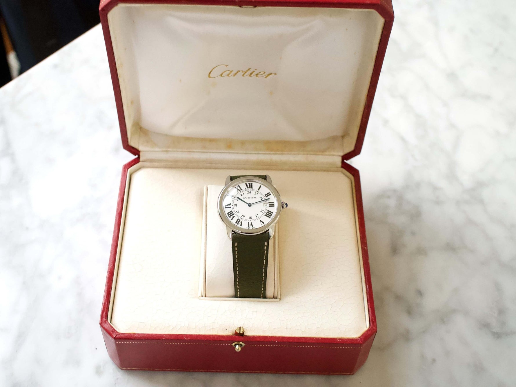 Cartier Ronde Solo W6700255 36MM White Dial Quartz Factory Cartier Box - WearingTime Luxury Watches