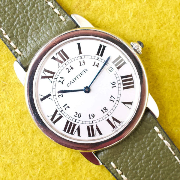 SOLDOUT: Cartier Ronde Solo W6700255 36MM White Dial Quartz Factory Cartier Box