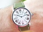 Cartier Ronde Solo W6700255 36MM White Dial Quartz Factory Cartier Box - WearingTime Luxury Watches
