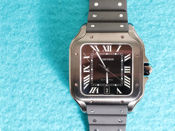 SOLDOUT: Cartier Santos Large WSSA0039 Black Case ADLC 39.8 x 47.5MM Brand New Automatic Box Papers 2026