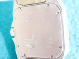 Cartier Santos100 XL W20073X8  41.3MM Automatic White Dial Near Mint Travel Case Papers
