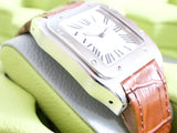 Cartier Santos100 XL W20073X8  41.3MM Automatic White Dial Near Mint Travel Case Papers