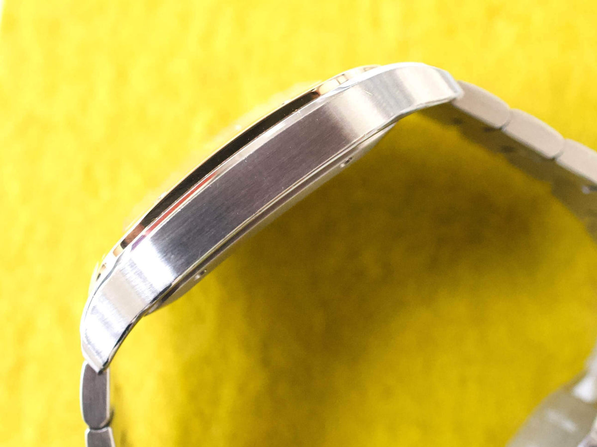 SOLDOUT: Cartier Santos W2SA0006 QuickLink System18K Gold and Steel LARGE Model (Original Retail: $11,600.00) - WearingTime Luxury Watches